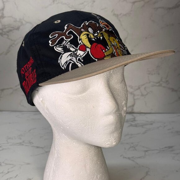 Vintage Warner Bros. Looney Tunes Hat Nothing But Trouble 1998 - Picture 1 of 10